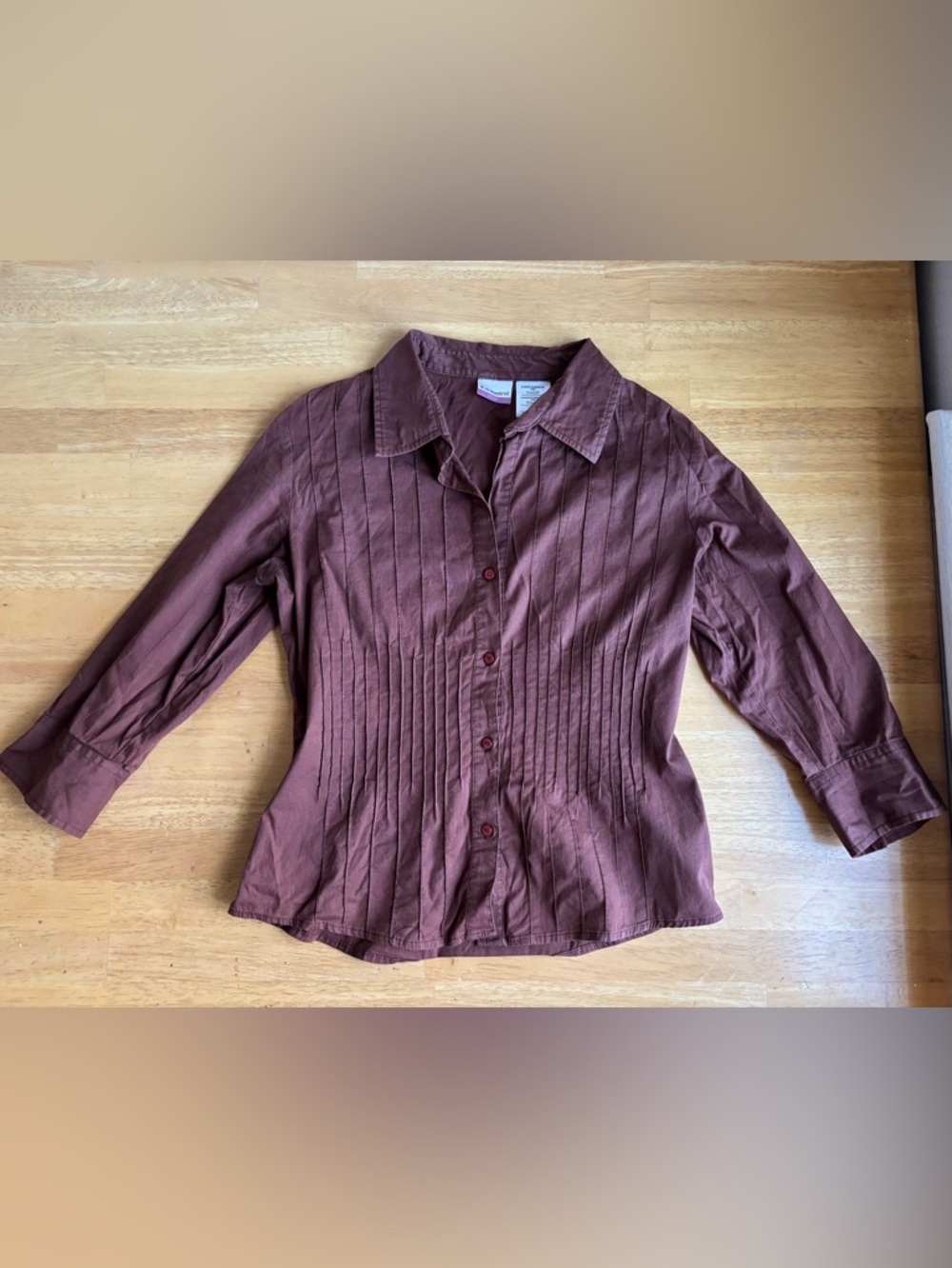 Y2K 3/4 Sleeve Blouse